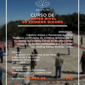 CURSO DE PRIMER NIVEL DE ZHINENG QIGONG