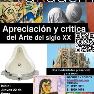 Diplomado – Apreciación y critica del Arte del siglo XX