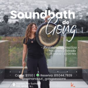 Soundbath de Gong | "Resonancia creativa"