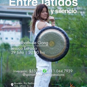 Soundbath de Gong | Entre Latidos & Silencio