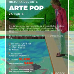Historia del Arte - Arte Pop 2a. Parte