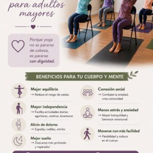 Yoga para adultos mayores